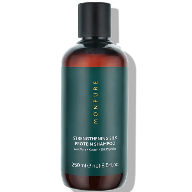 Strenghtening silk protein shampoo - Monpure