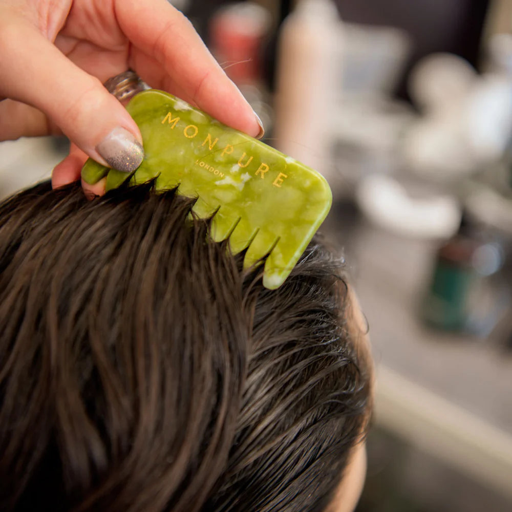 Heal and energise Jade comb - Monpure